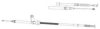 CEF AR02144 Cable, parking brake
